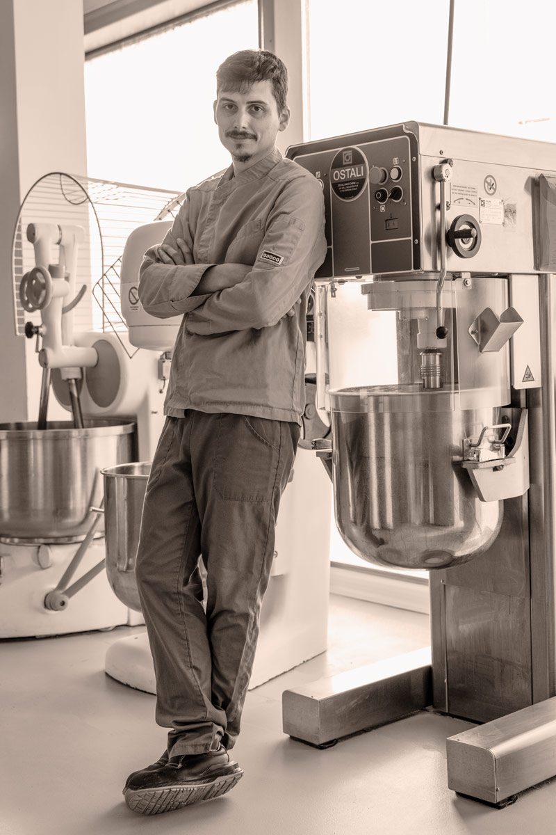 Valerio Volpe, founder of Volpe Pasticceria